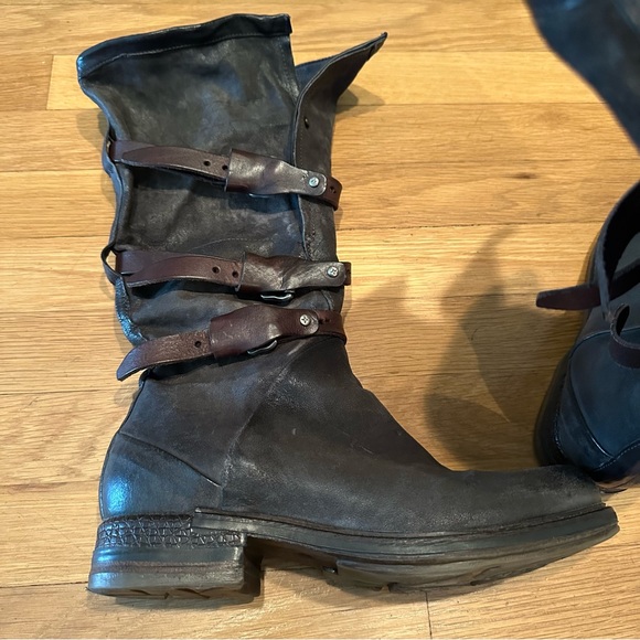 A.S.98 Bradley Boho Mid-calf Distressed Boots - Picture 10 of 14